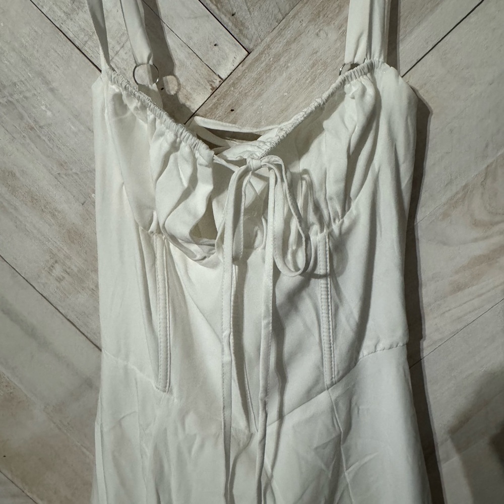 Chic White Midi Dress